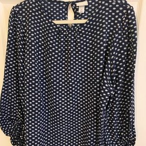 Simple blue top from Target!